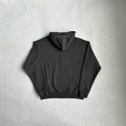 Broken Planet Zip-up Triple Black Hoodie