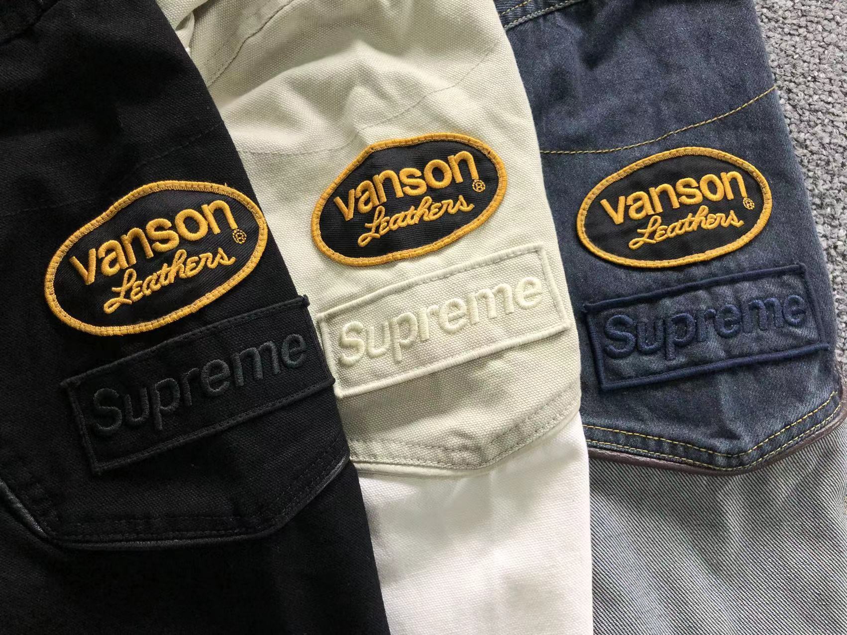 Supreme x Vansons Leathers Cordura Jacket