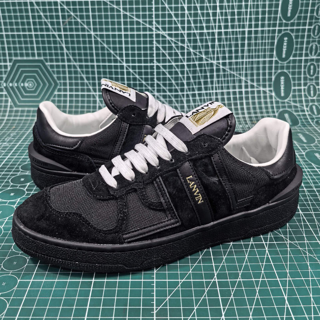 Lanvin Black Clay Sneakers
