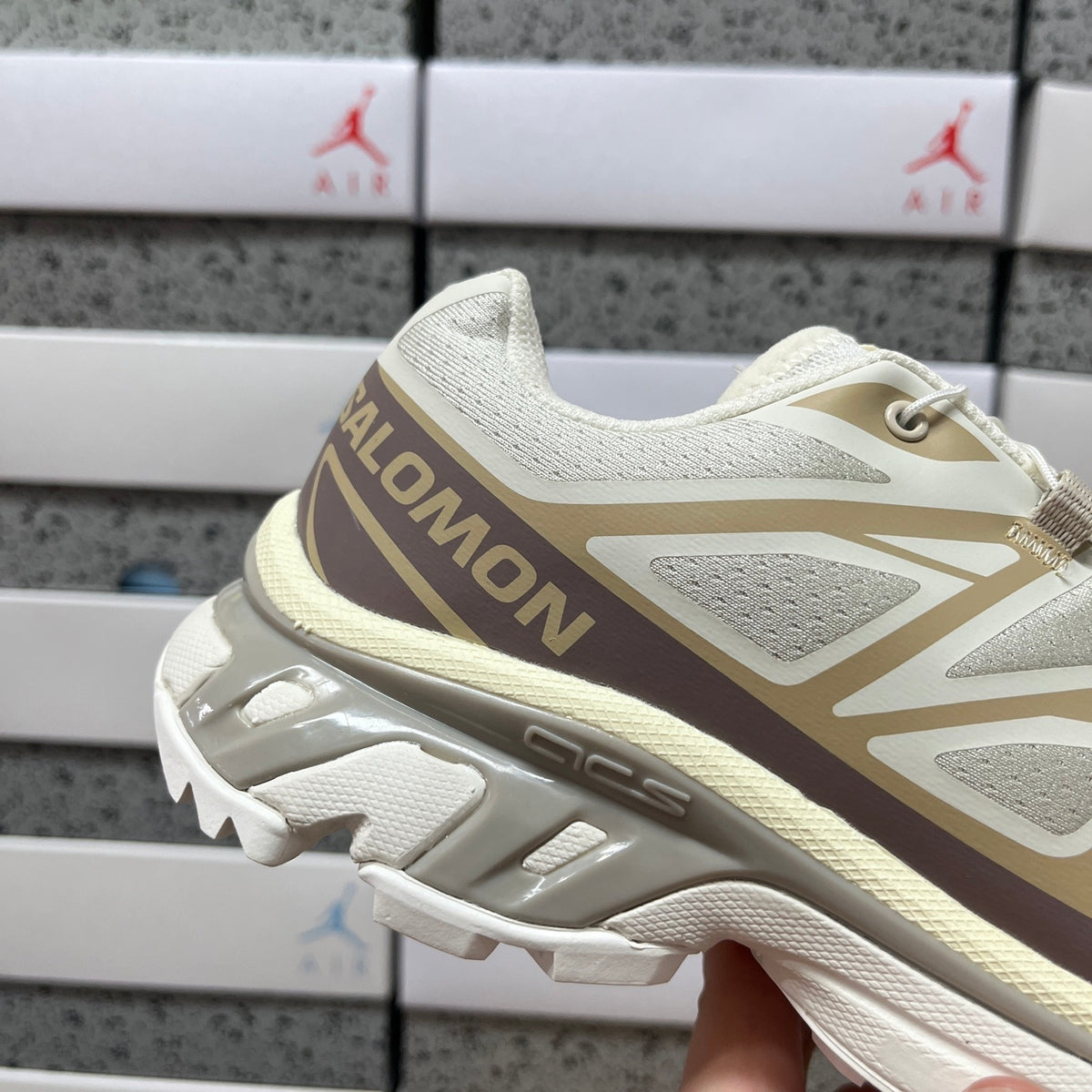 Salomon XT-6 JJJJound Vanilla Ice / Iron / Etherea
