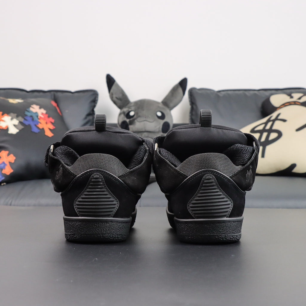 Lanvin Curb Sneakers Triple Black