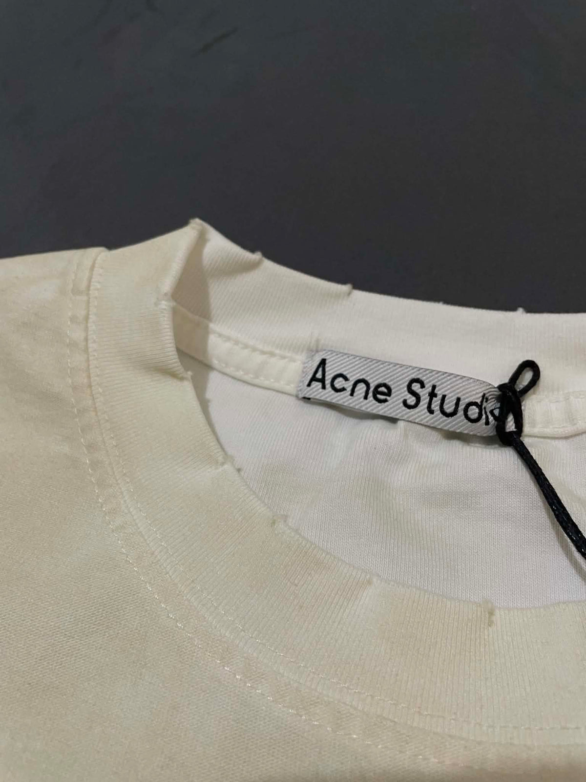 Acne Studios Washed White Tee (ON-HAND)
