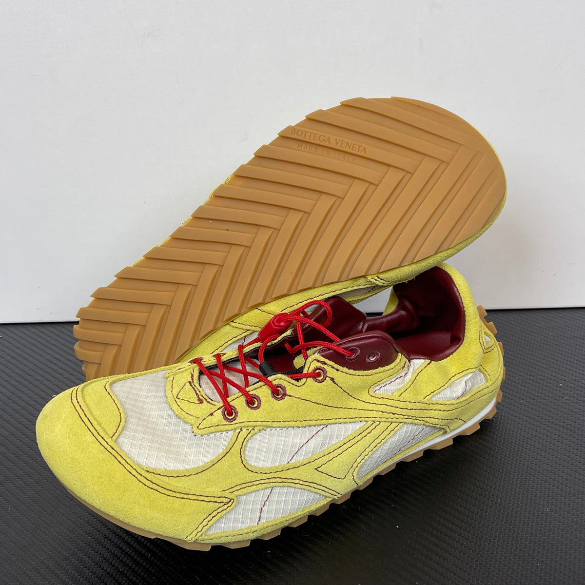 Bottega Veneta Orbit Flash Sneaker Limone