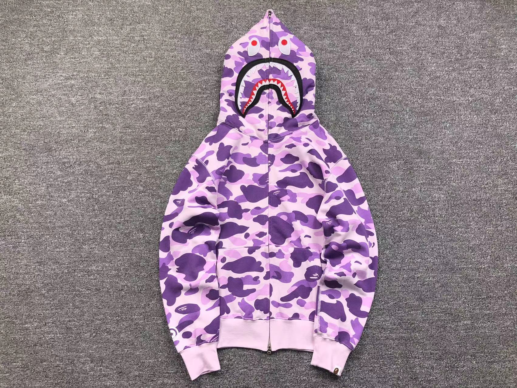 Bape Shark Camo Hoodies