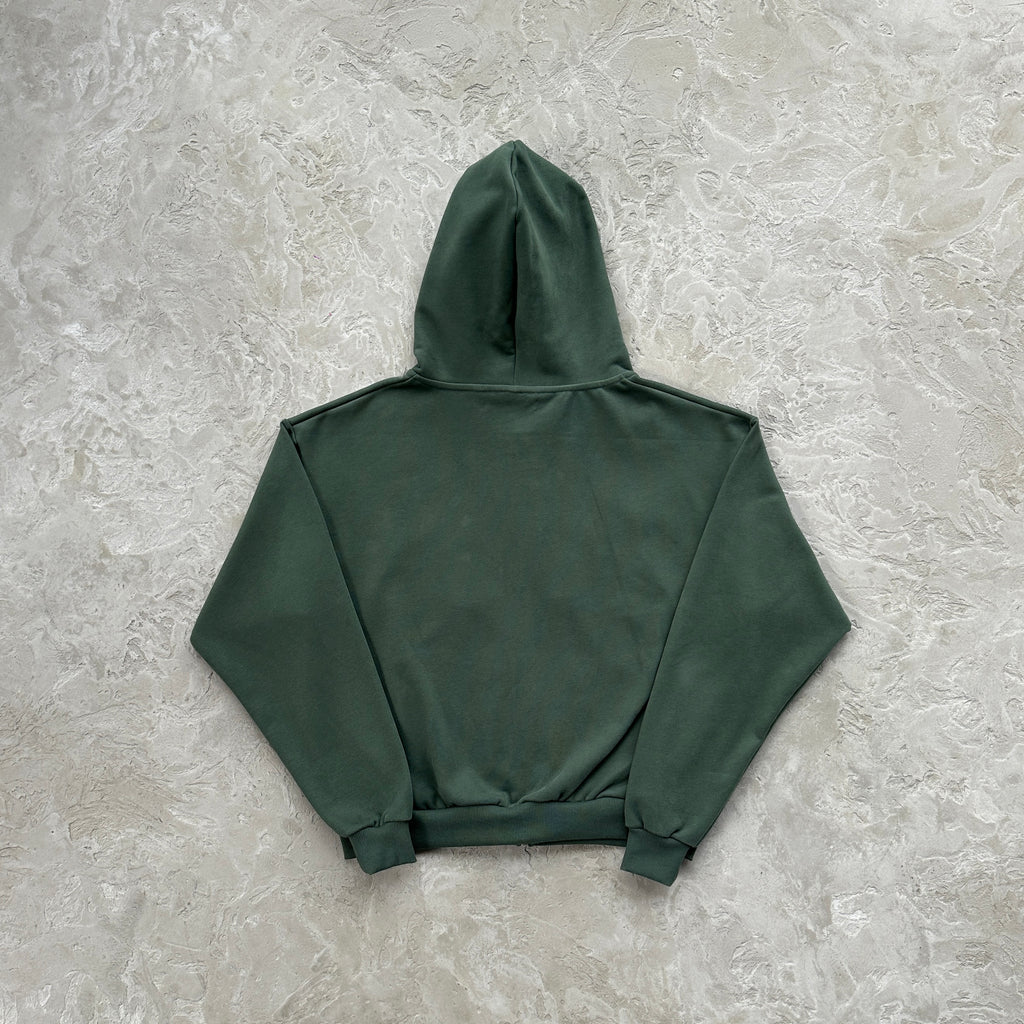 Broken Planet Zip-up Emerald Green Set