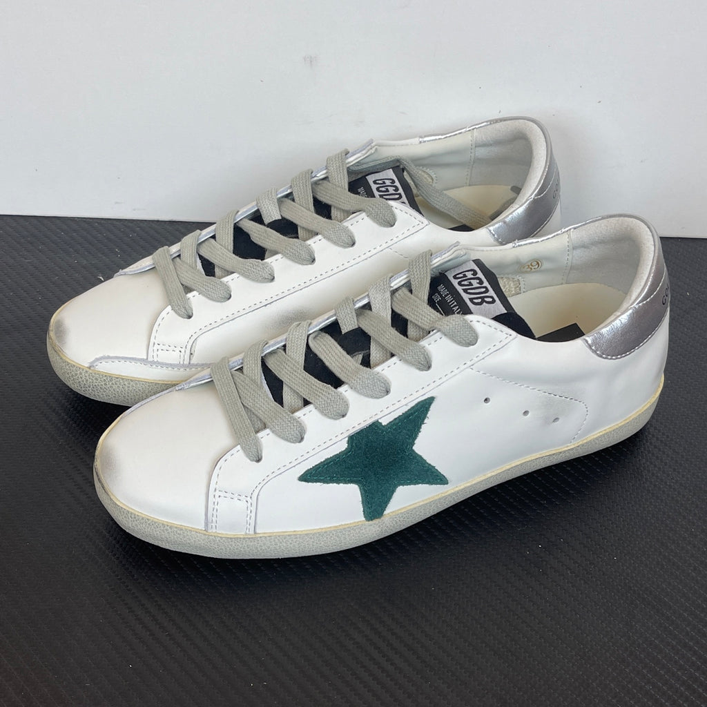Golden Goose Super-Star Green Star Sneaker