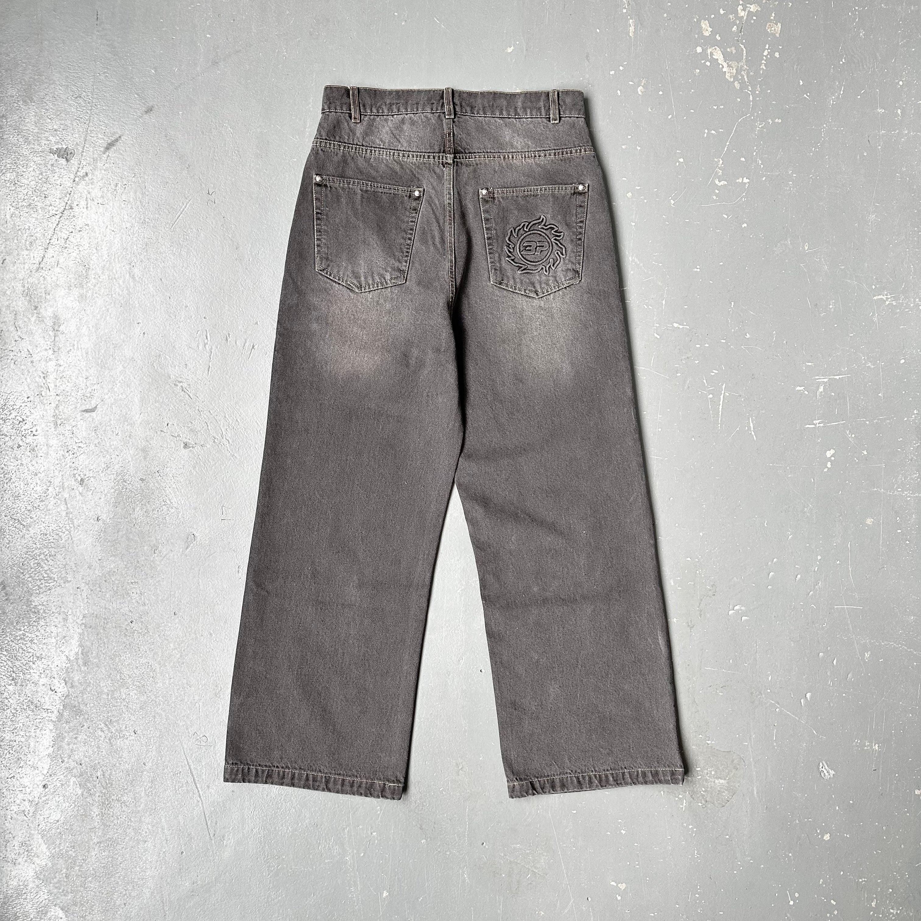 Broken Planet Washed Black Pants