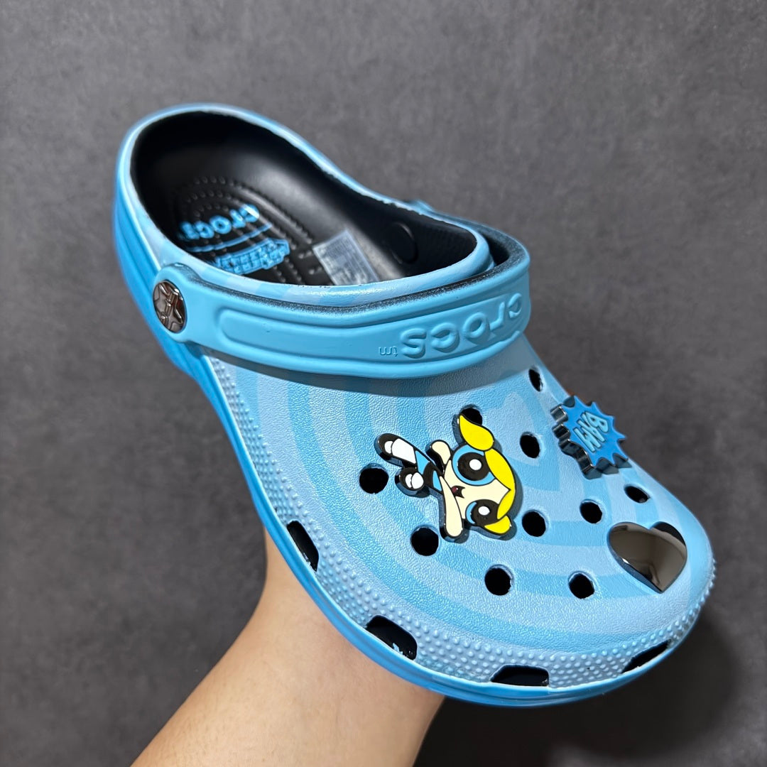 (Women's) The Powerpuff Girls Bubbles Classic Clog "Blue"