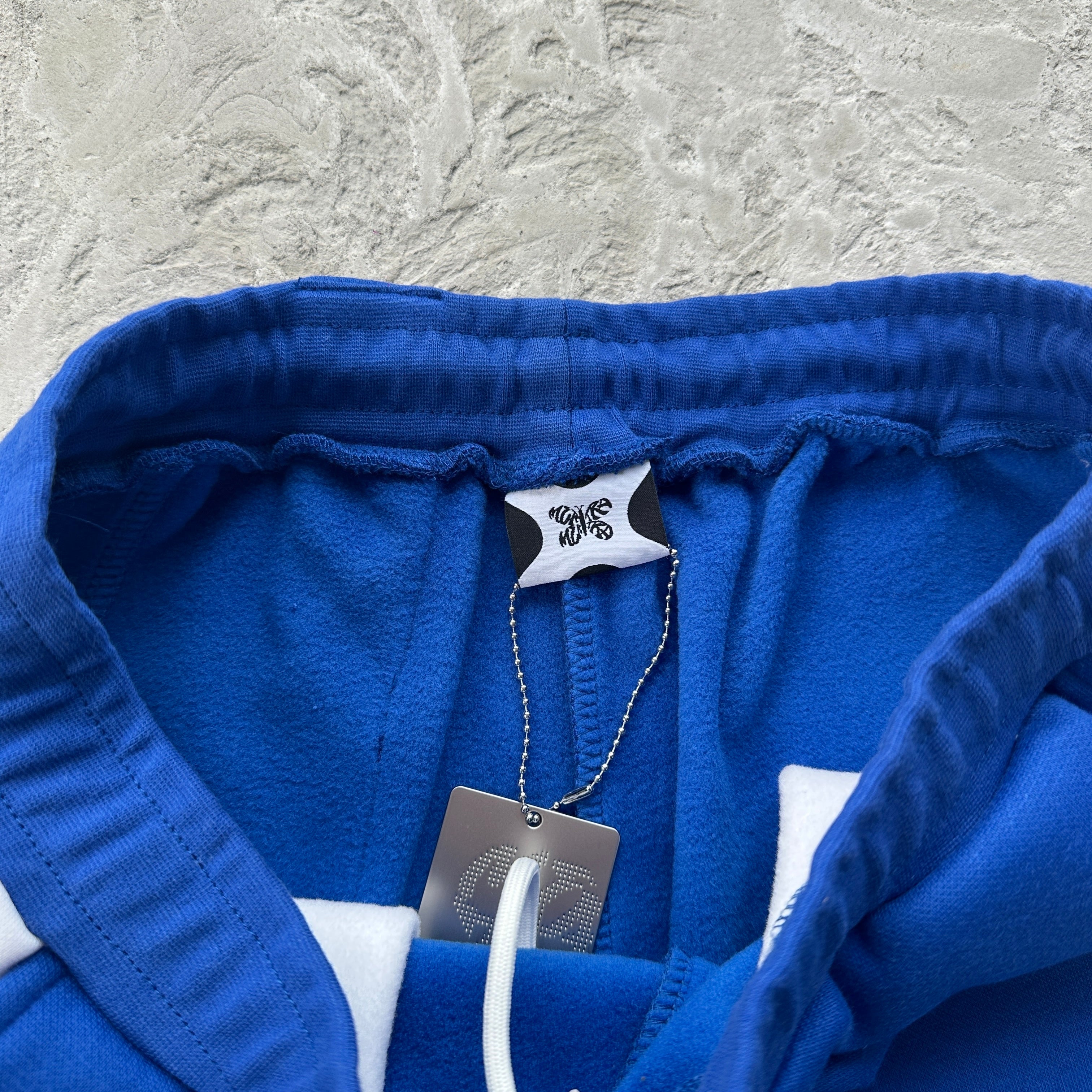 Mertra Embroided Dark-blue Shorts