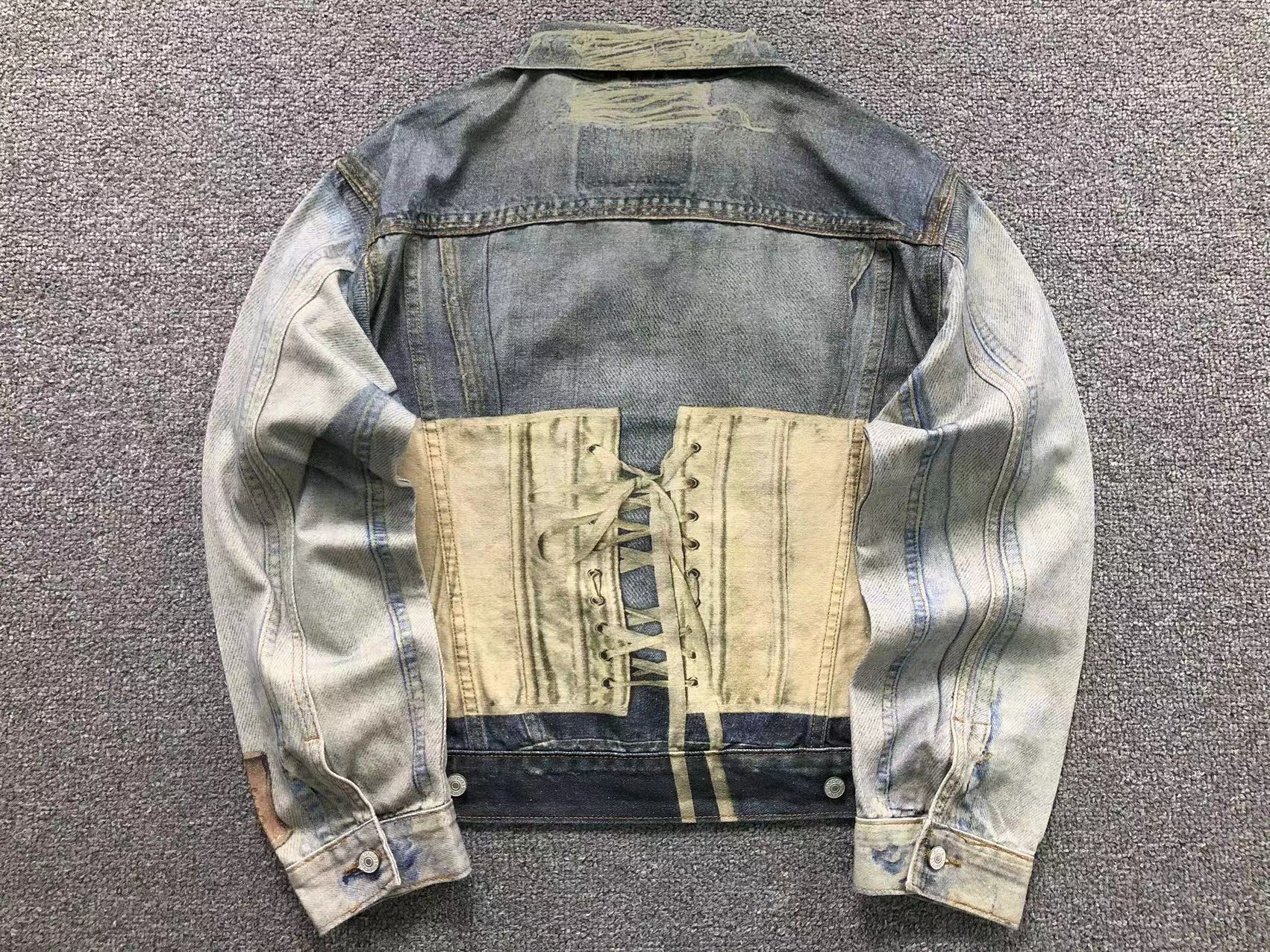 Acne Studios 24ss Cowboy Digital Printed Jacket