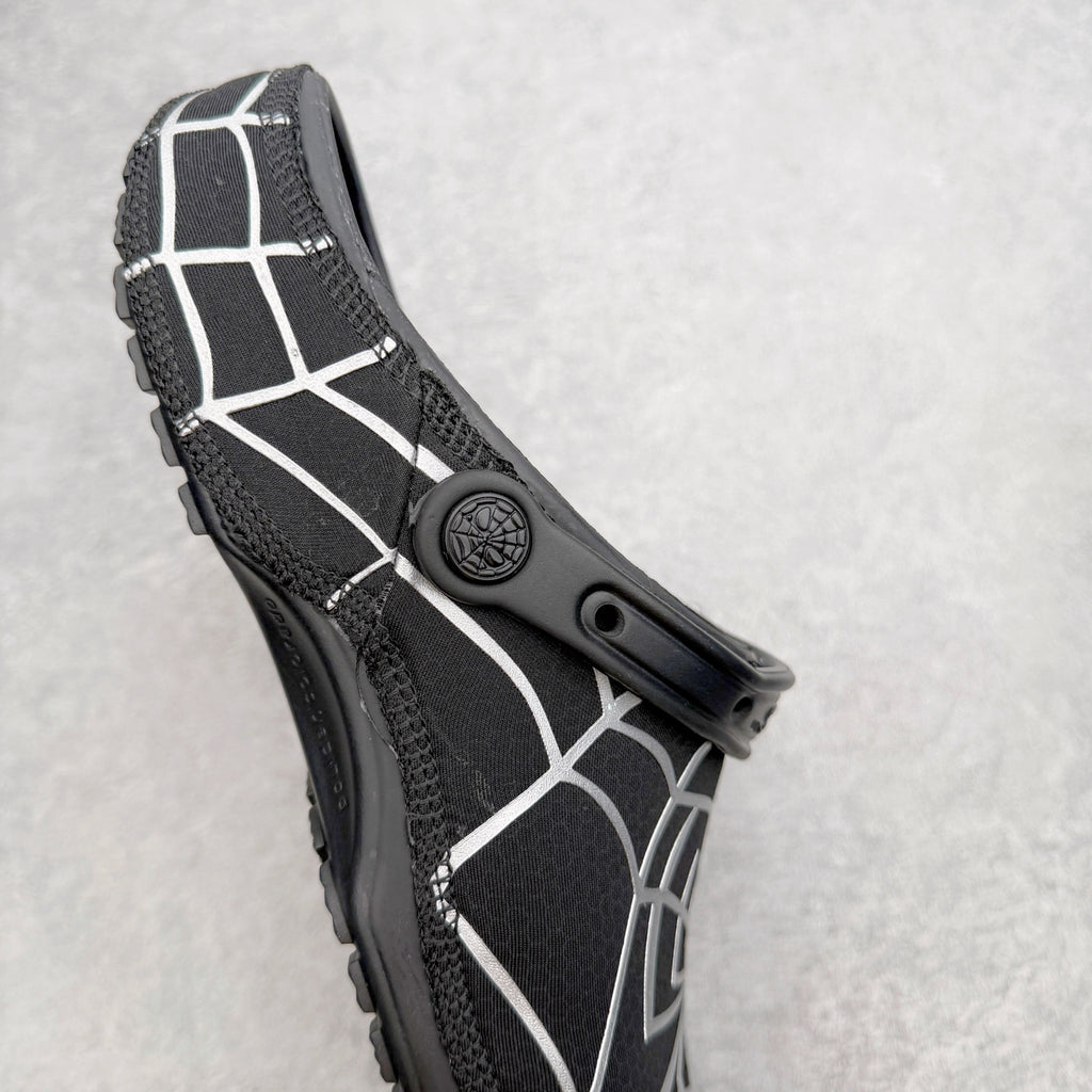 (CUSTOM MADE) Spiderman Neo Classic Clog "Black Suit"