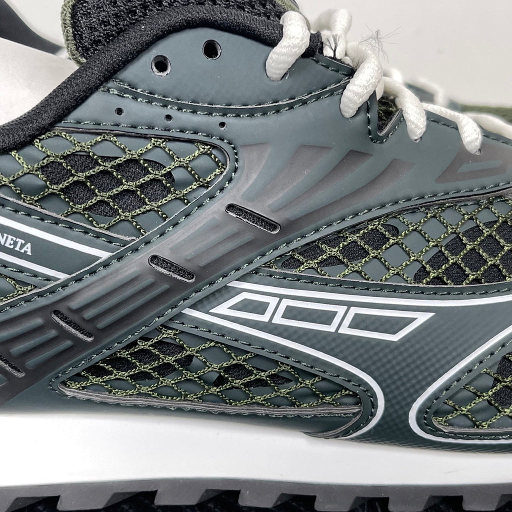 Bottega Veneta Orbit Sneakers Dark Green