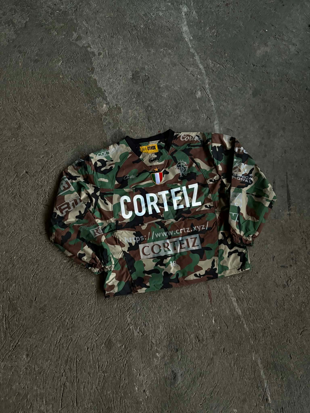 Corteiz Sponsor Training Pullover Camo (ON-HAND)