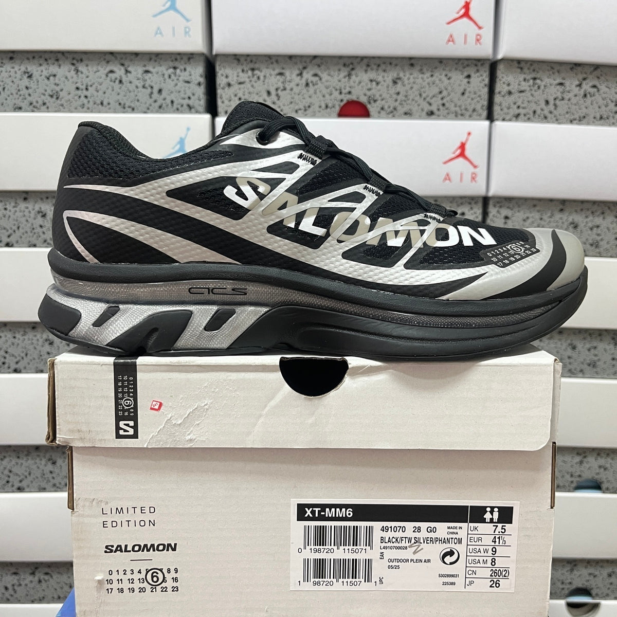 MM6 Maison Margiela x Salomon XT-6 Black / FTW Silver / Phantom