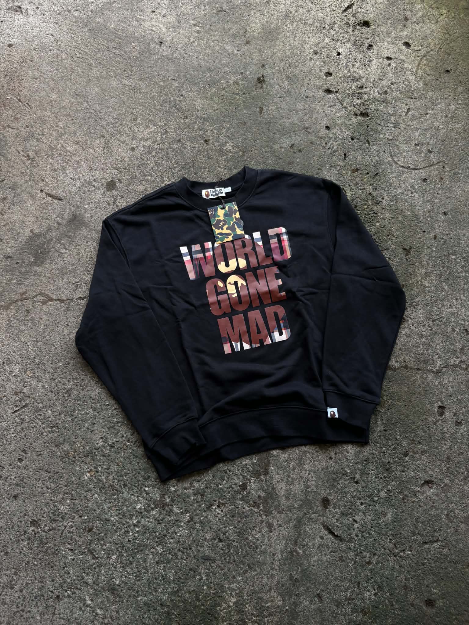 Bape World Gone Mad Sweater