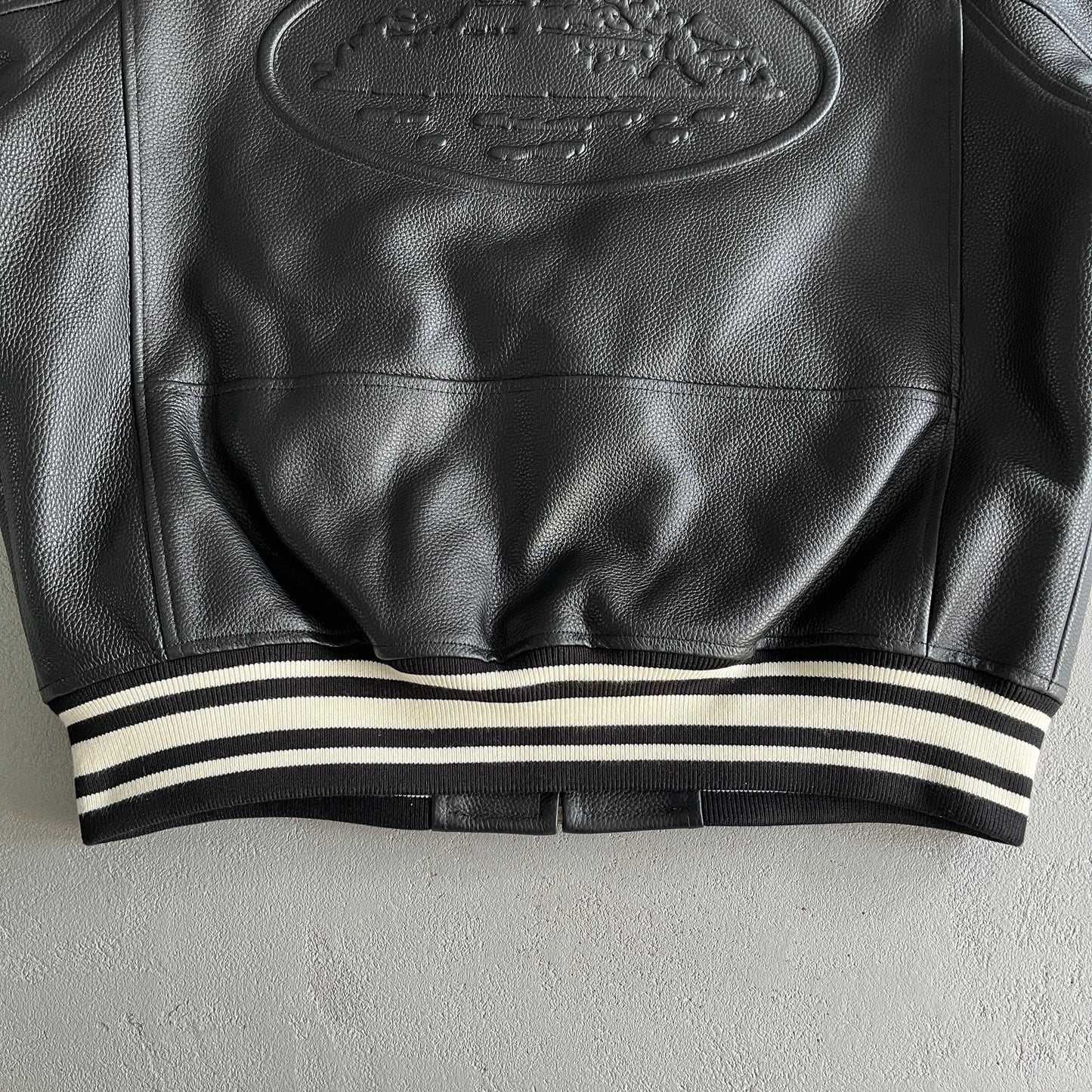 Corteiz Alcatraz Leather Jacket