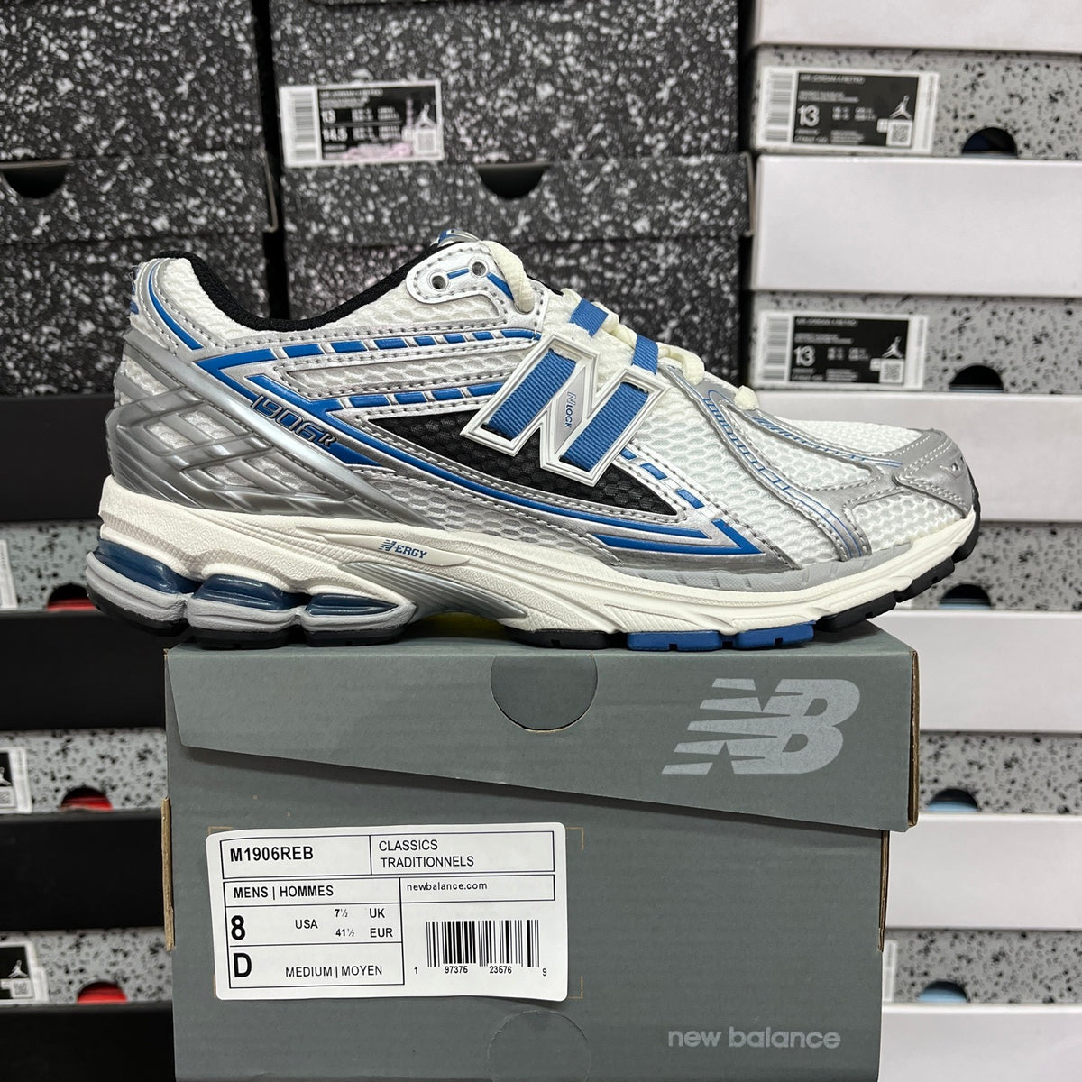 New Balance 1906R "Silver Metallic / Blue Agate"