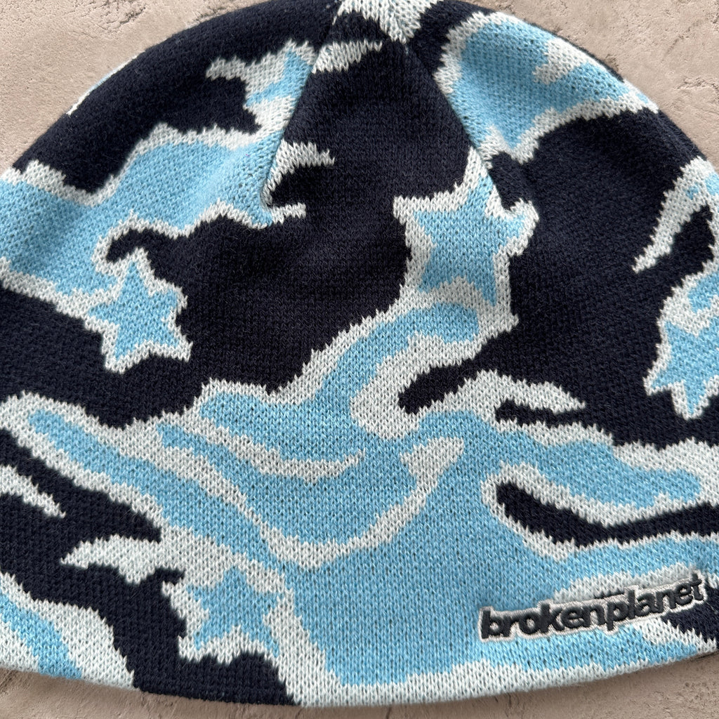 Broken Planet Star Camo Beanie
