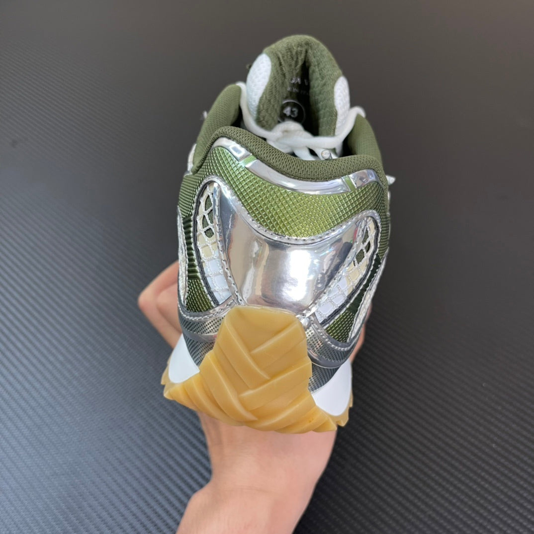 Bottega Veneta Orbit Sneakers Green / White