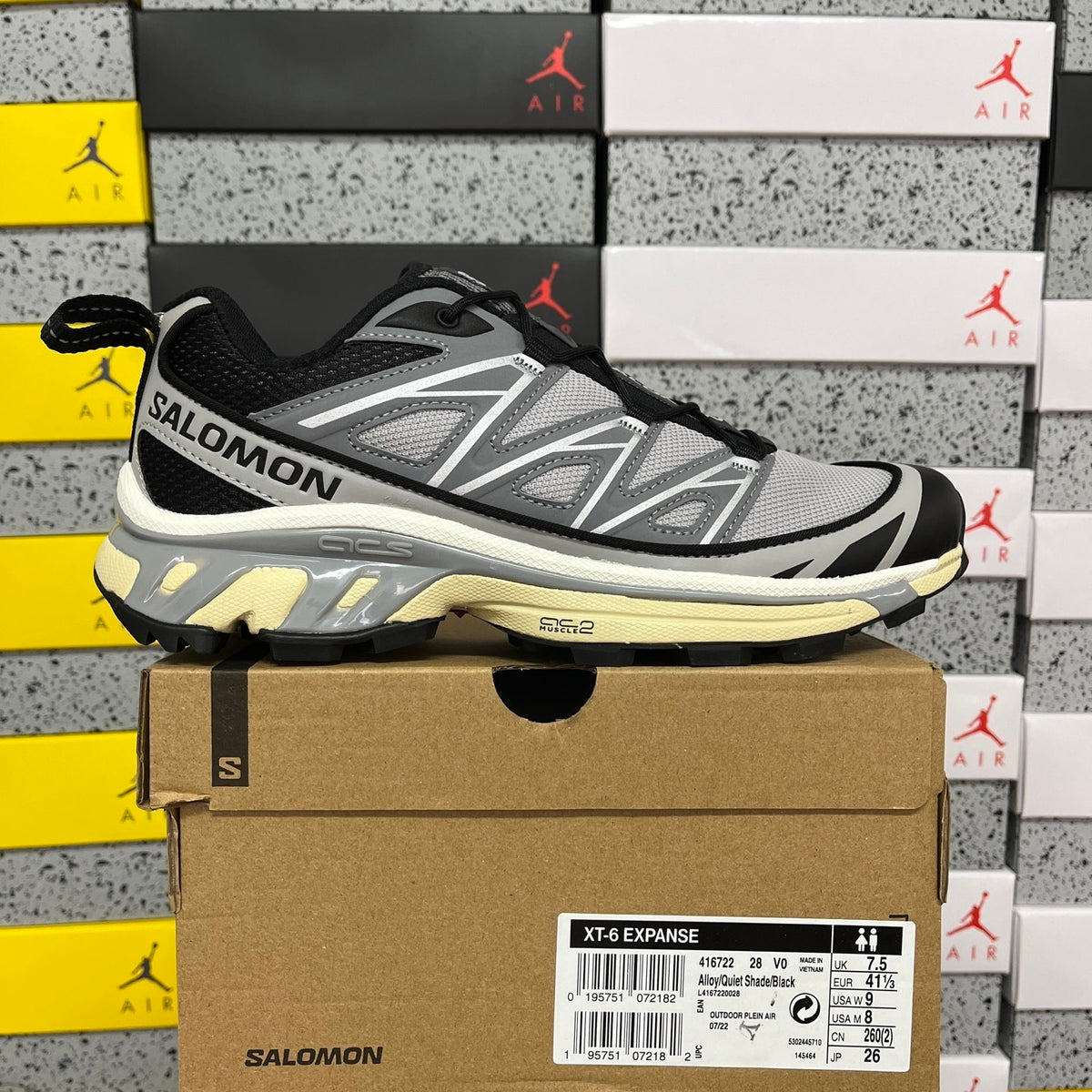 Salomon XT-6 Expanse Alloy/Quiet Shade/Black