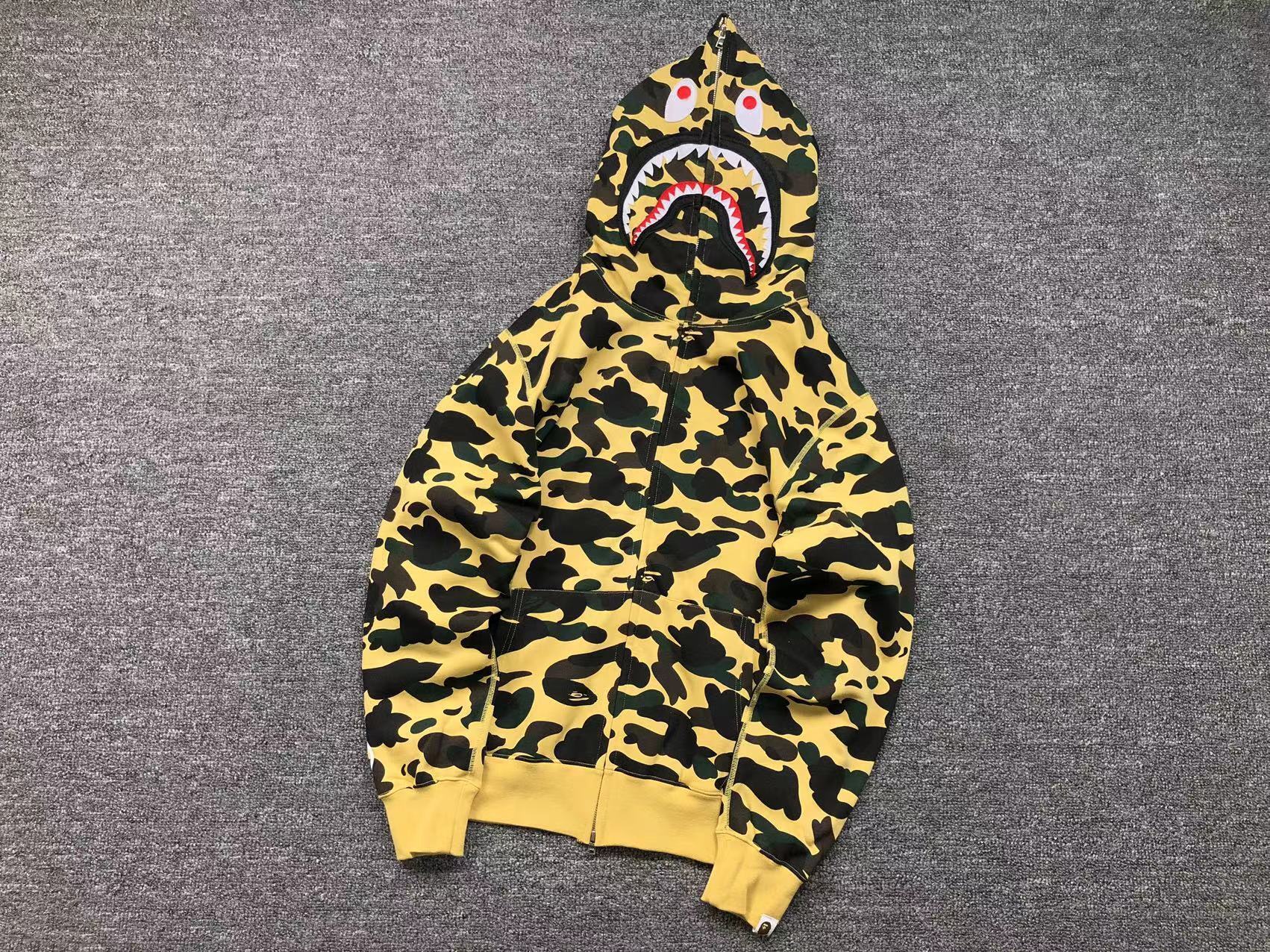 Bape Shark Camo Hoodies