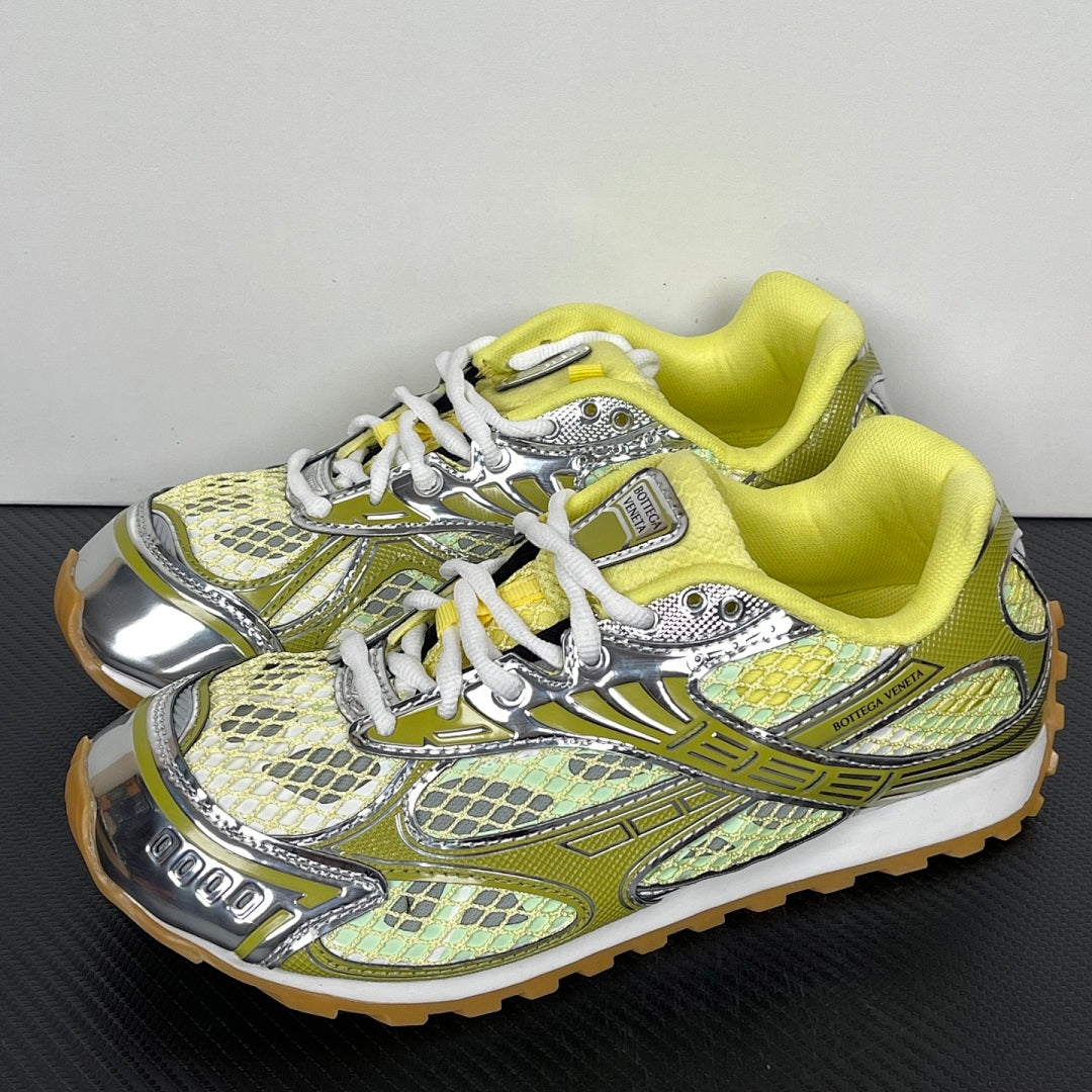 Bottega Veneta Orbit Sneakers Silver/Yellow Gum