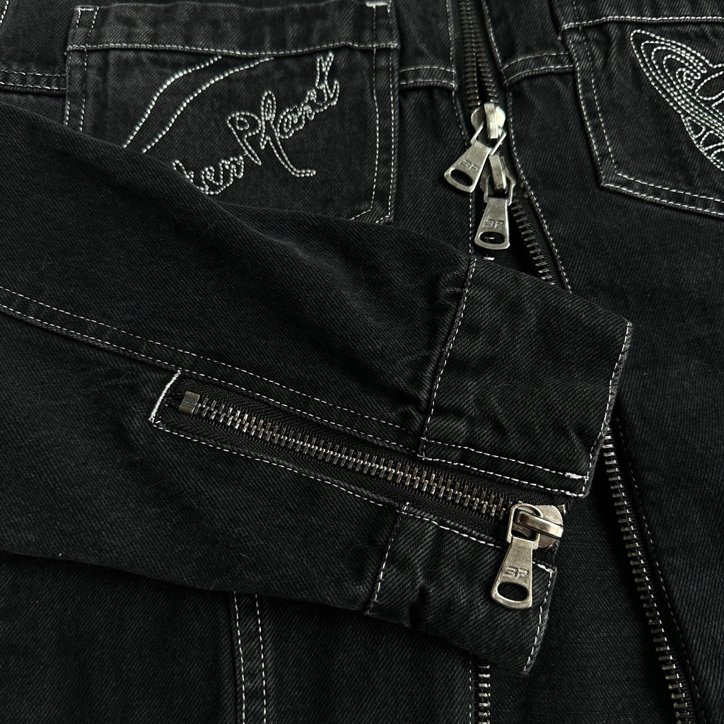 Broken Planet Black Denim Set