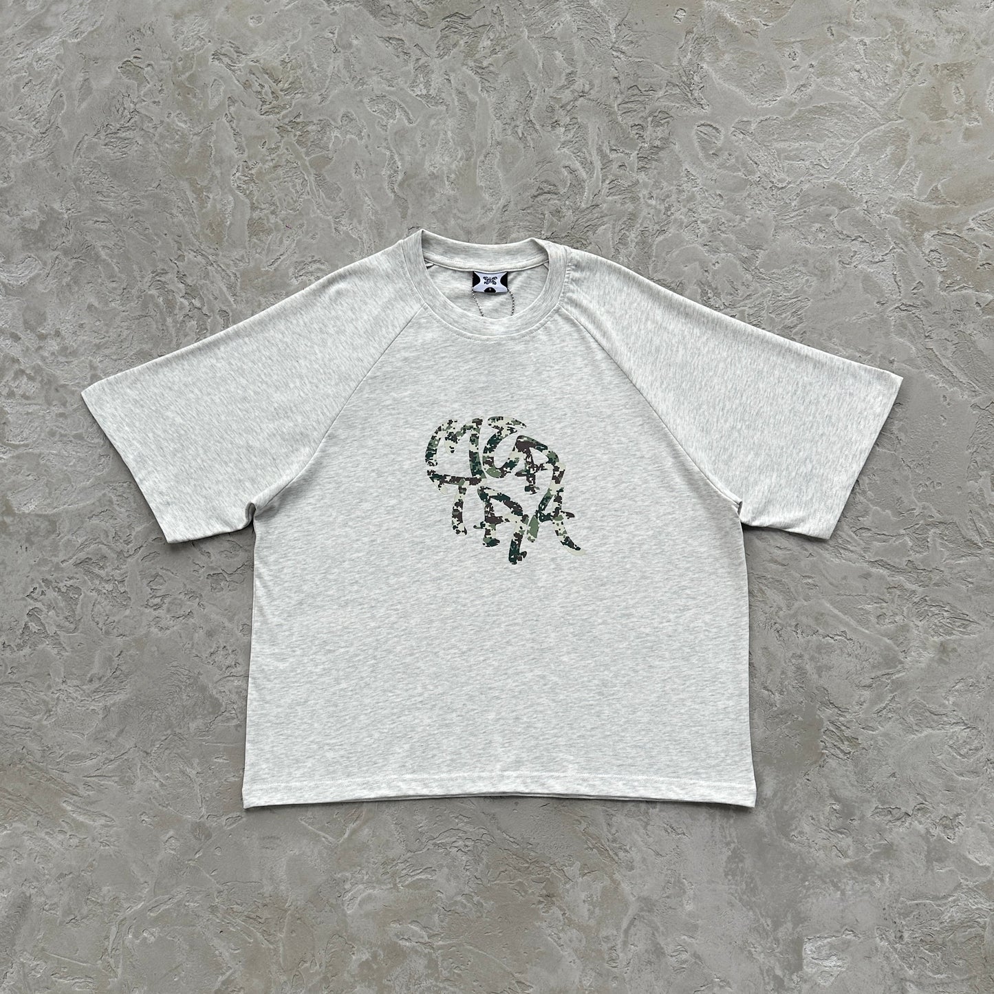 Mertra Camo Gray Tee