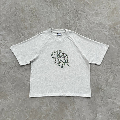 Mertra Camo Gray Tee