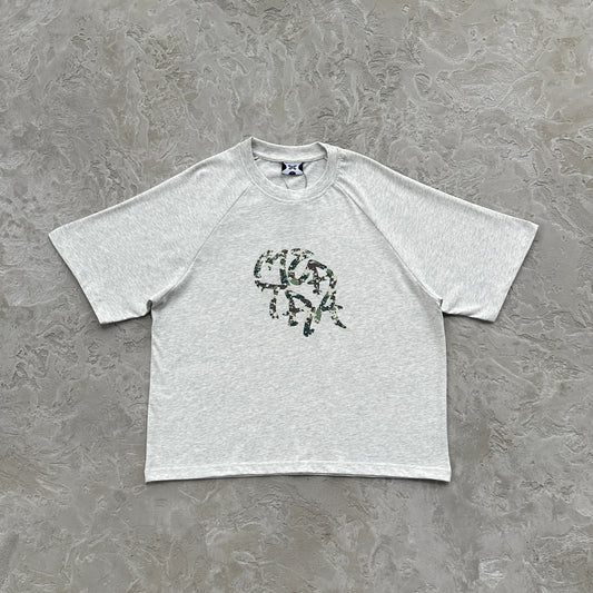 Mertra Camo Gray Tee