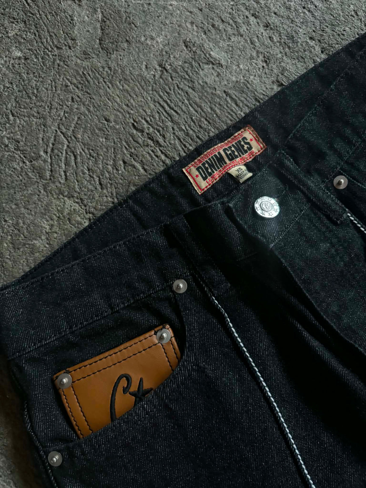 Corteiz C-Star Stitch-Down Jeans (ON-HAND)
