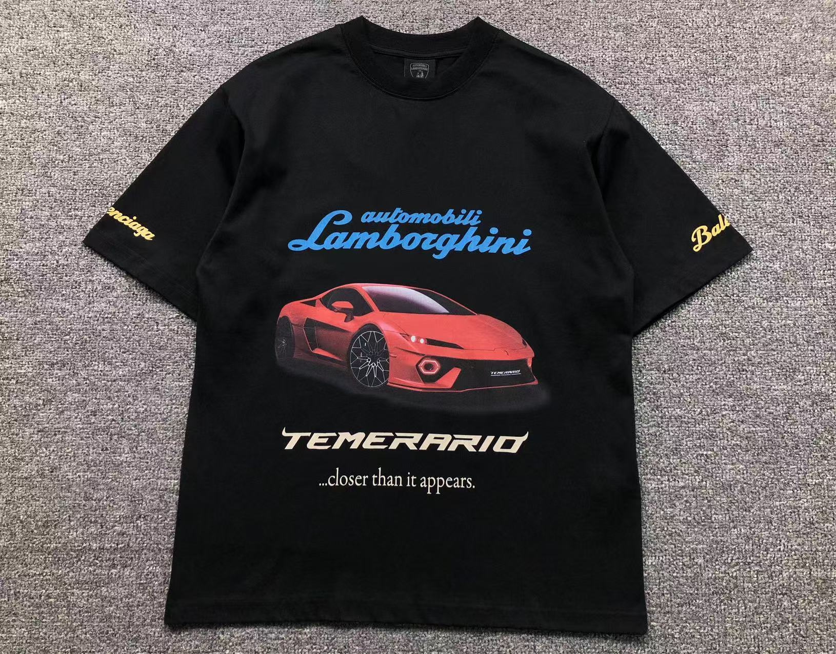 Balenciaga x Lamborghini Tees