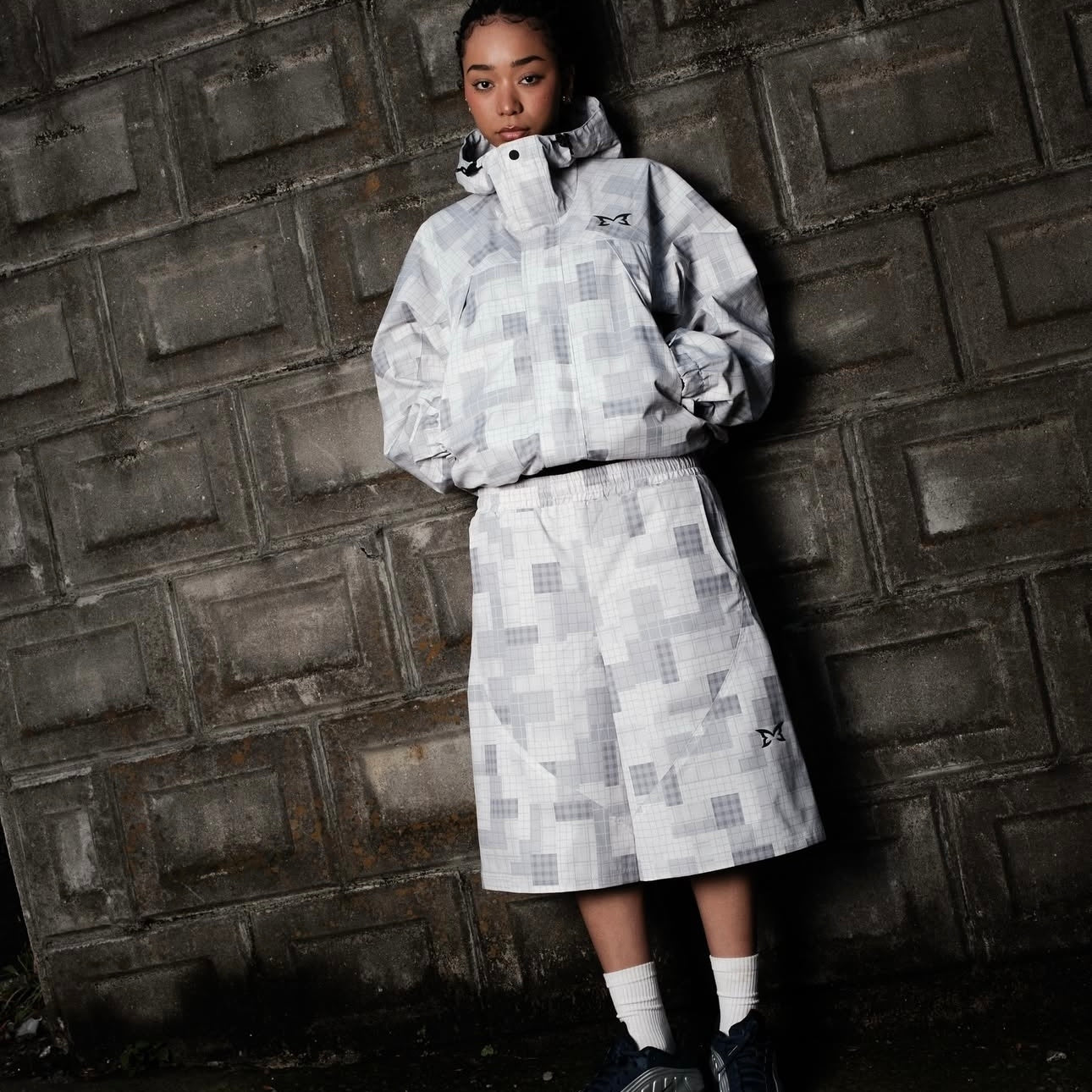 Mertra Patchwork Plaid Set