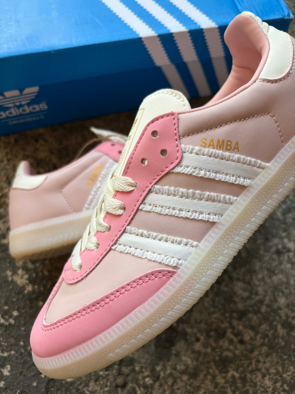 Pink Ribbon Adidas Samba