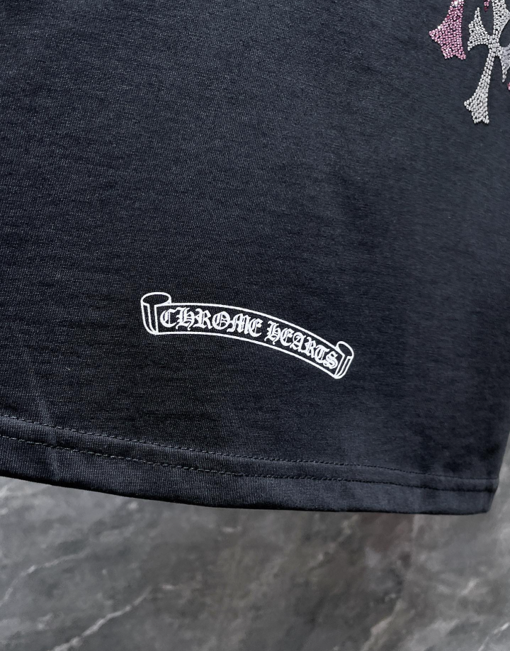 Chrome Hearts Rhinestones Tee