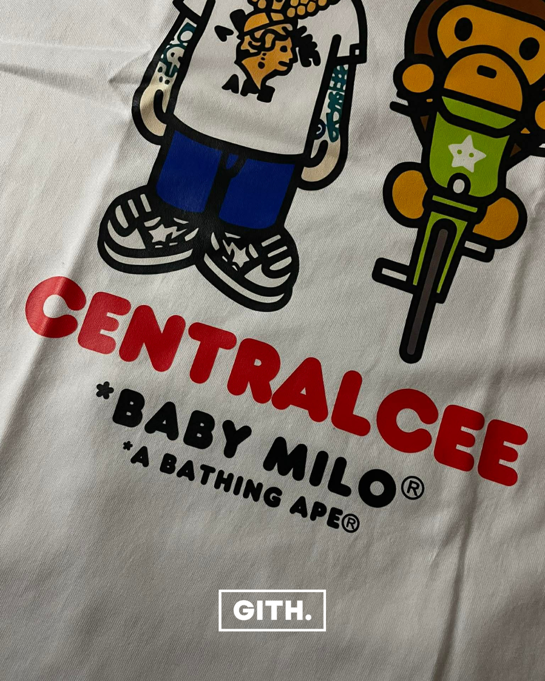 Bape x Central Cee Tees Collab