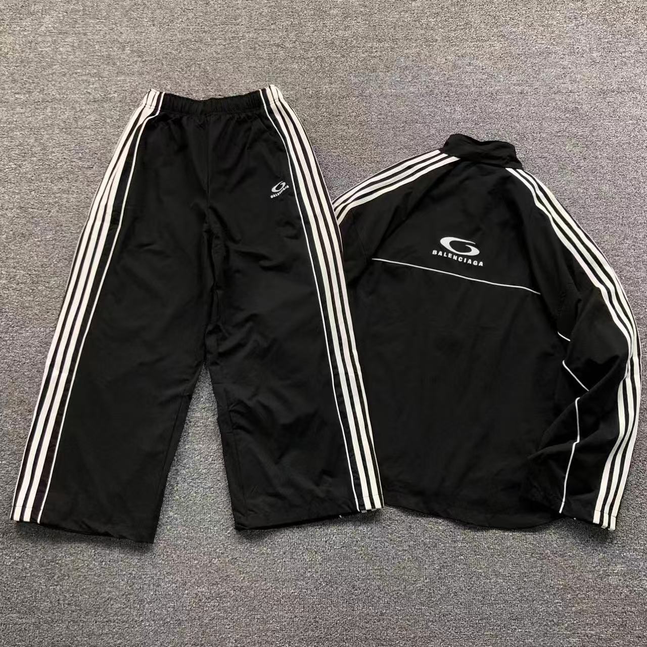 Balenciaga Striped Oversized Tracksuit