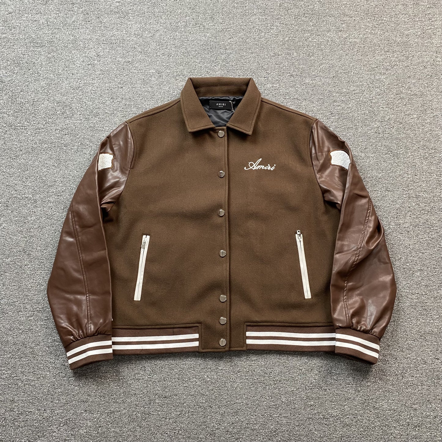 Amiri Skeleton Varsity Jackets