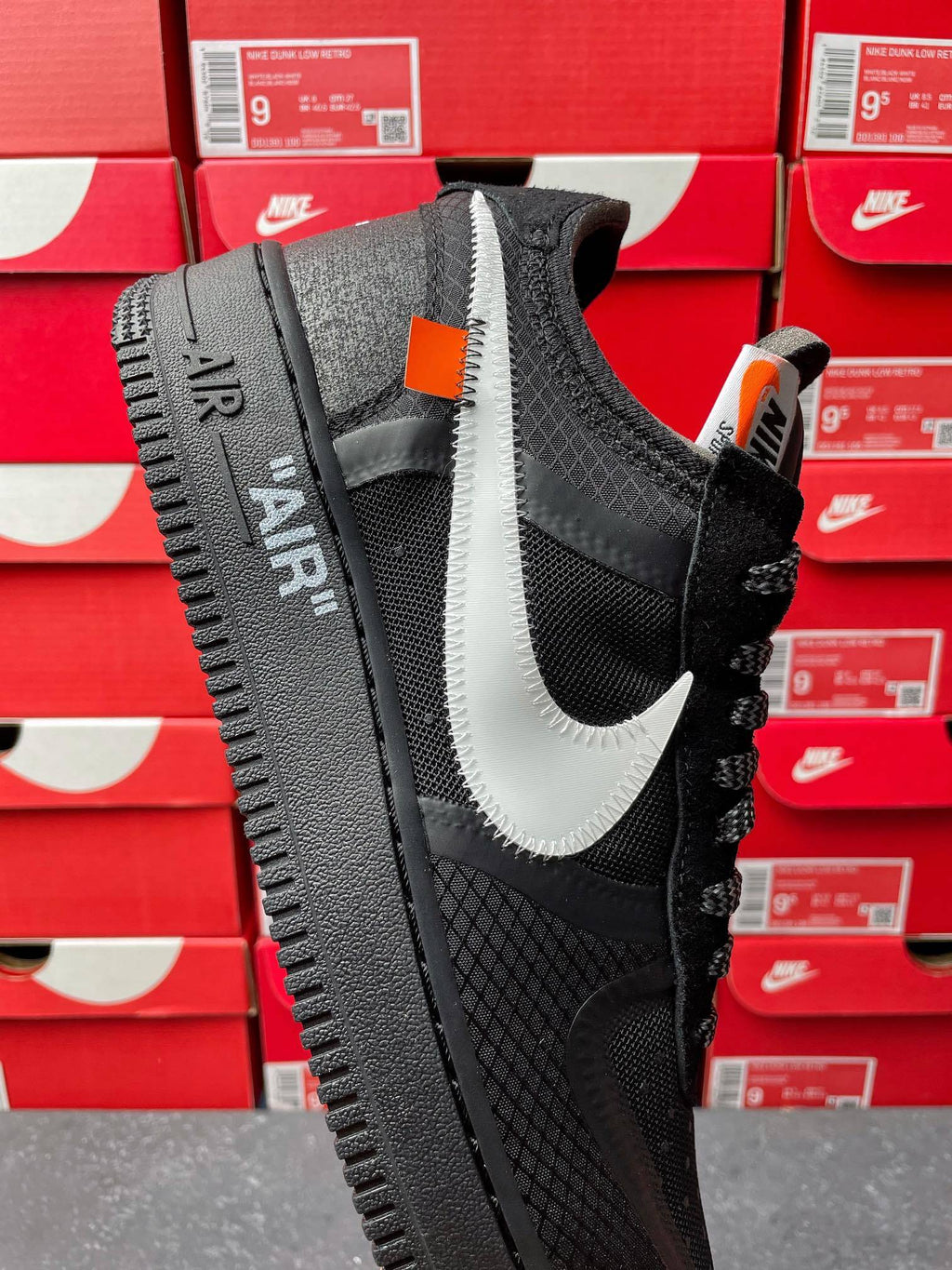 Off-White x Nike Air Force 1 Low "Black"