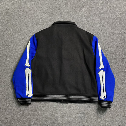 Amiri Skeleton Varsity Jackets