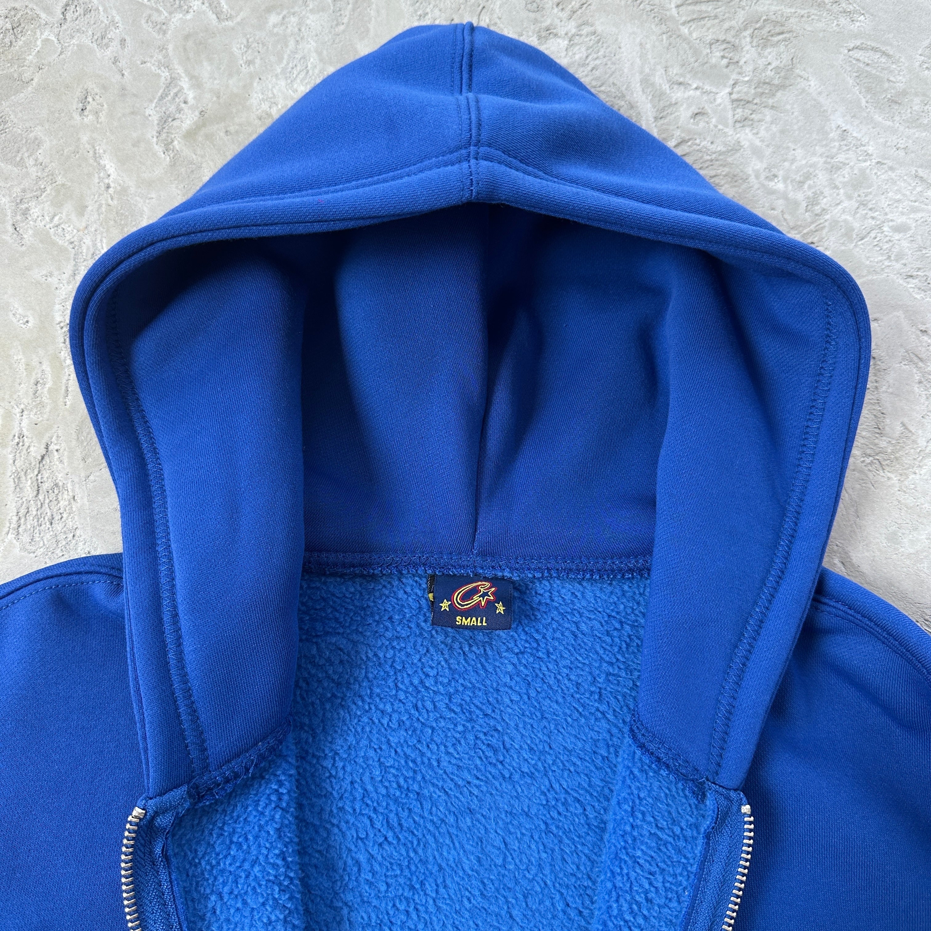 Corteiz Alcatraz Puff Print Washed Royal Sets