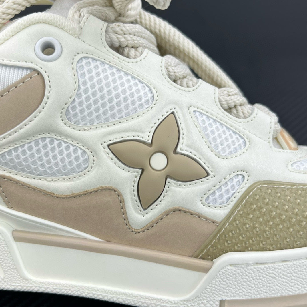 Louis Vuitton LV Skate Sneaker Beige/White