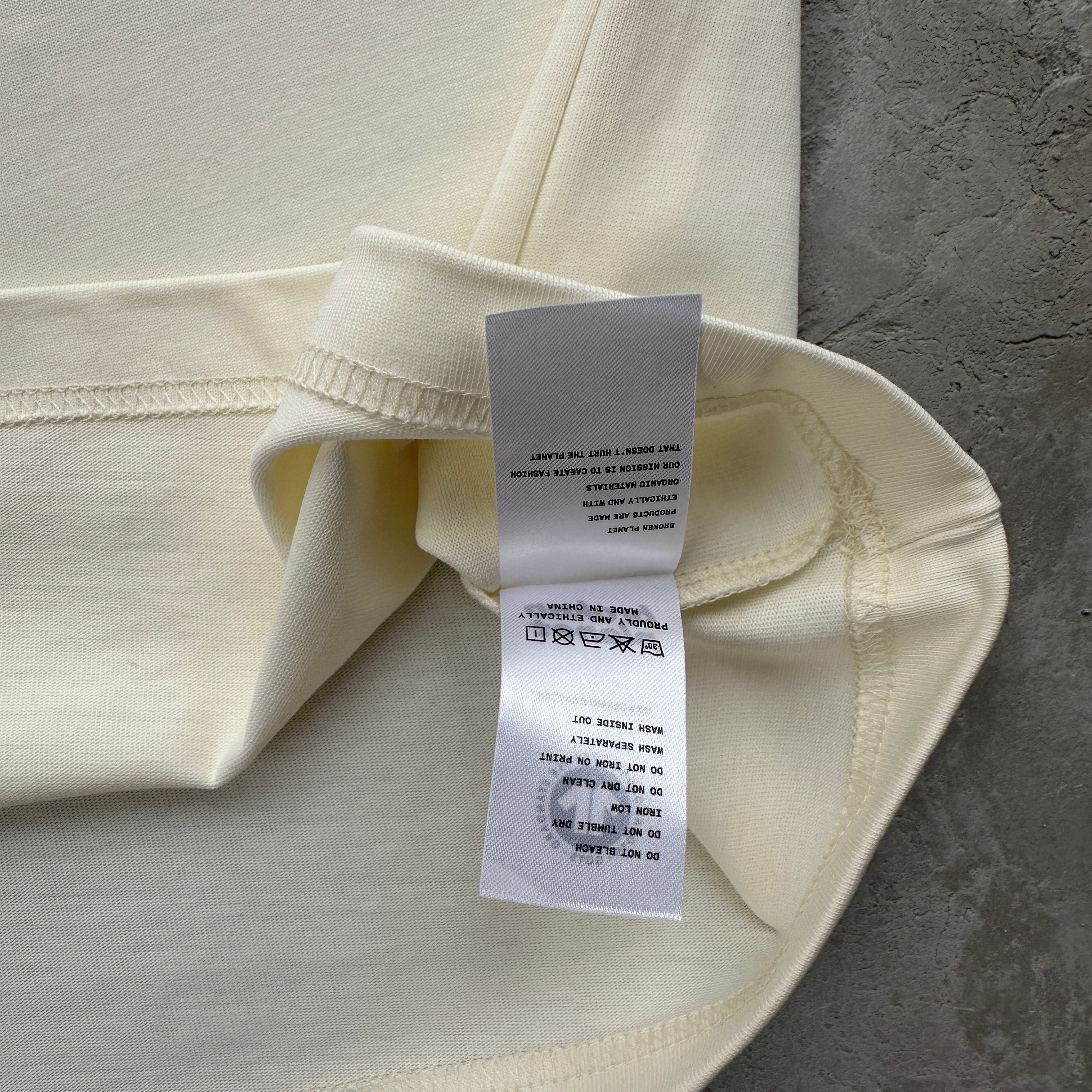 Broken Planet Basic Off-white Tee
