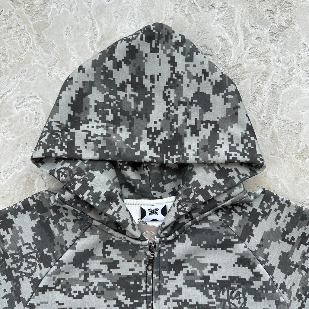 Mertra Glitch Camouflage Hoodie