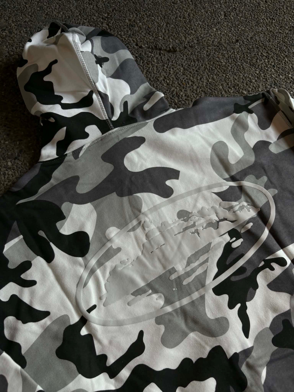 Corteiz Island Puff Print Arctic Camo Set (ON-HAND)