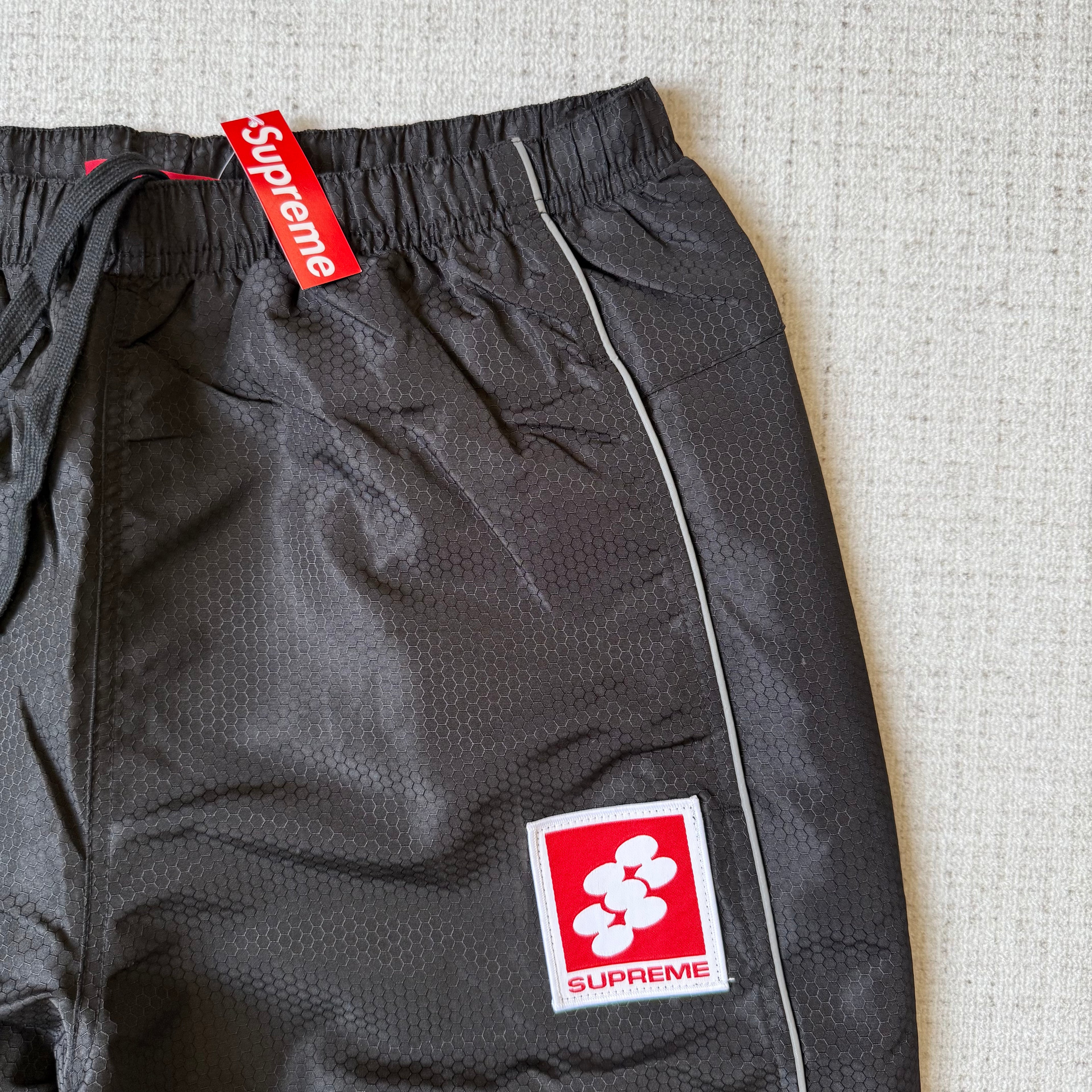 Supreme Reflective Piping Pullover Tracksuit
