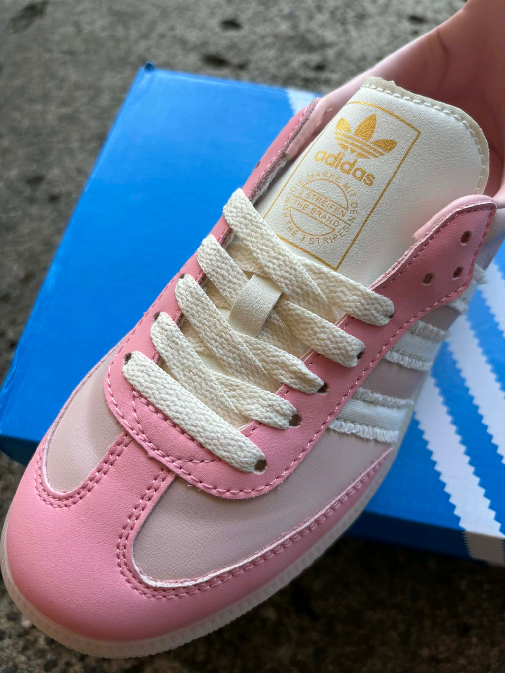 Pink Ribbon Adidas Samba