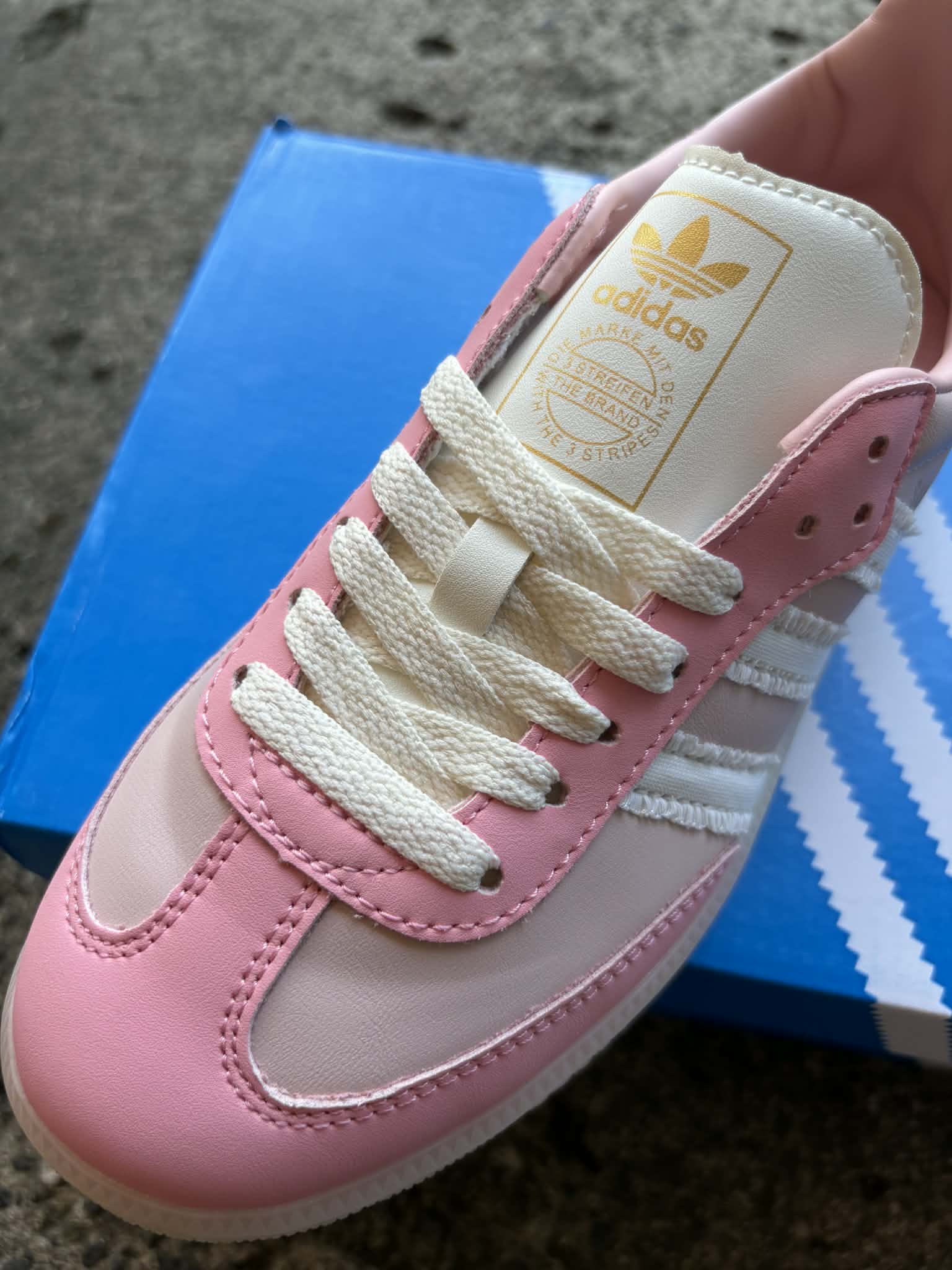 Pink Ribbon Adidas Samba