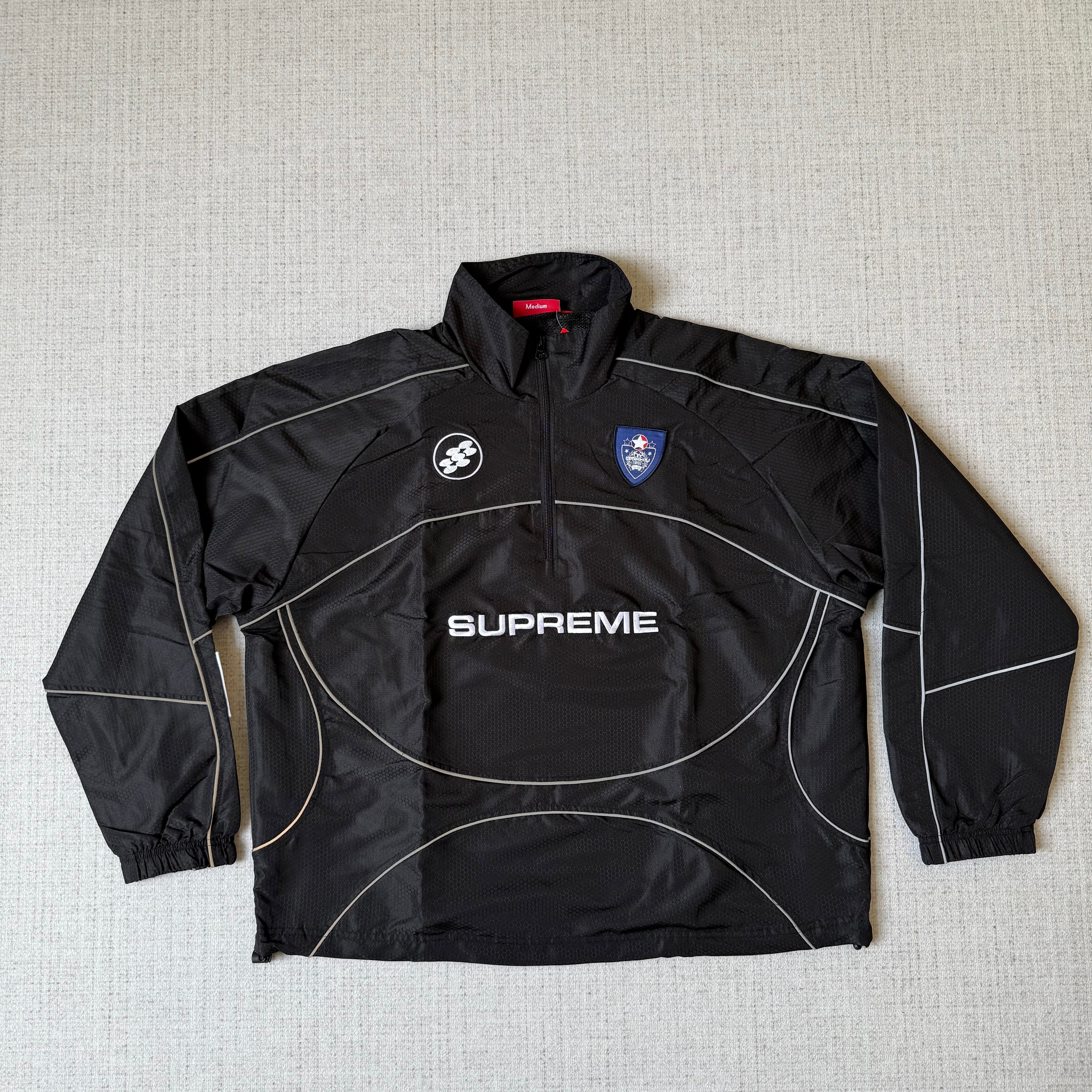 Supreme Reflective Piping Pullover Tracksuit