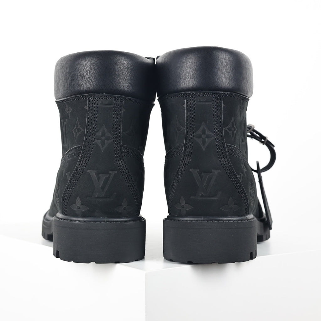 Timberland x Louis Vuitton Black Boots